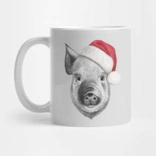 Christmas pig Mug